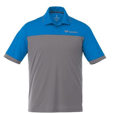 Men's Mack Polo - Olympic Blue / Steel Grey