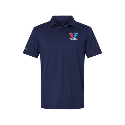 Adidas Textured Stripe Polo: Men's